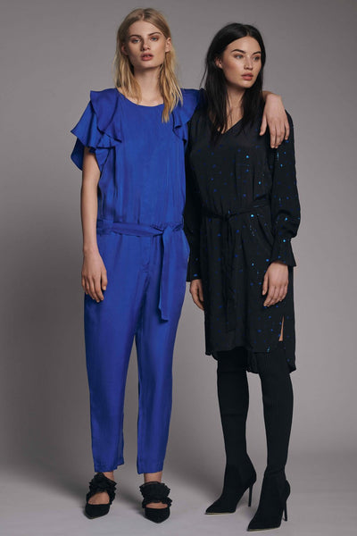 Dress in splash print