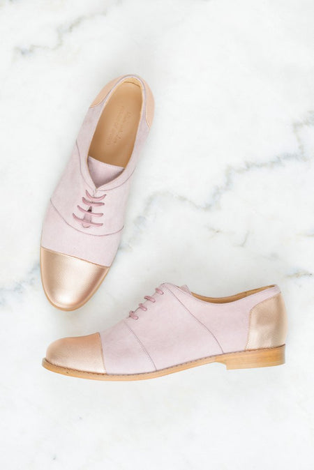 Gabrielle Peach Loafers