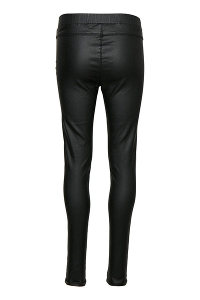 Ada coated jeggings - Black Deep