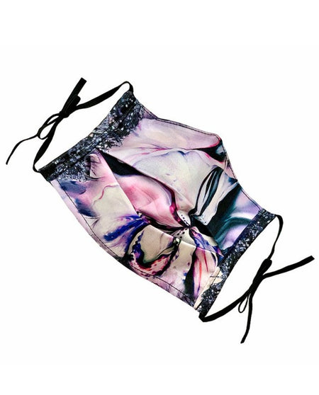 Bauhinia Small Luxury Silk Scarf