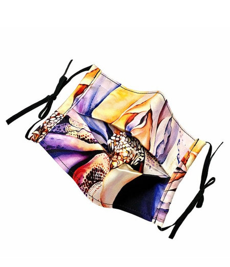 Bauhinia Small Luxury Silk Scarf