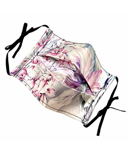 Bauhinia Small Luxury Silk Scarf