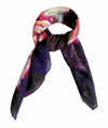 Ebony Bright Luxury Silk Medium Scarf