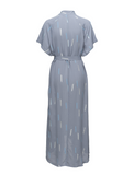 Steel Blue Summer Rain Dress